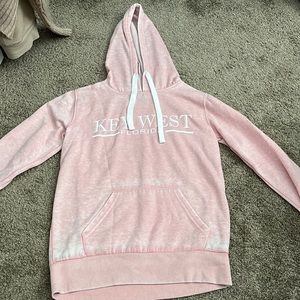 Key West Florida pink hoodie